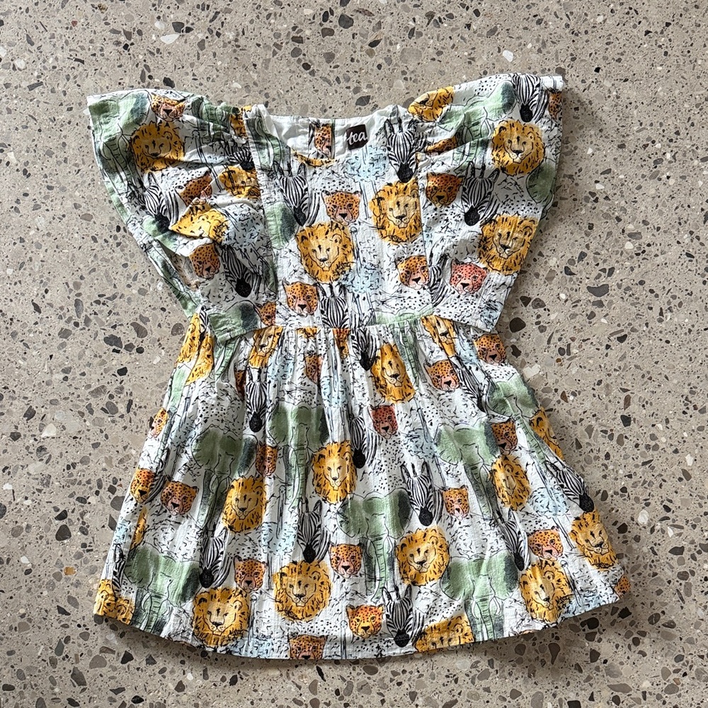 Tea collection- Butterfly Sleeve Twirl Dress